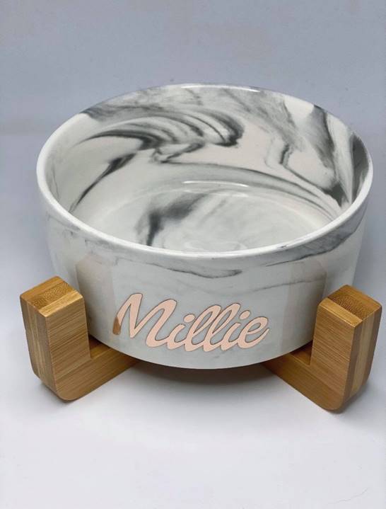 Personalised Bowl by Luxe Dog Boutique